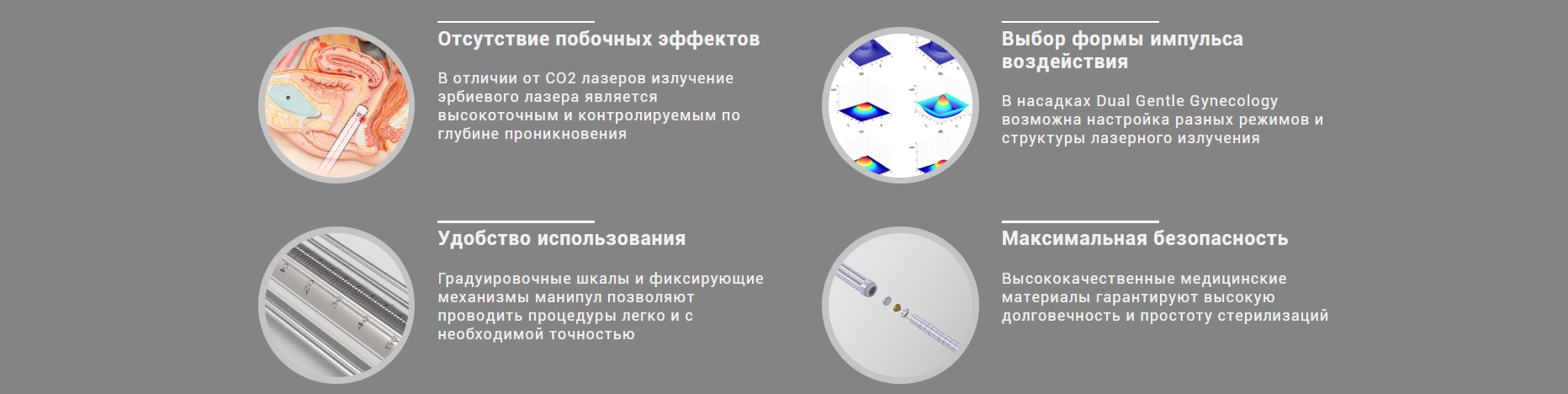 Преимущества интимного лазера
